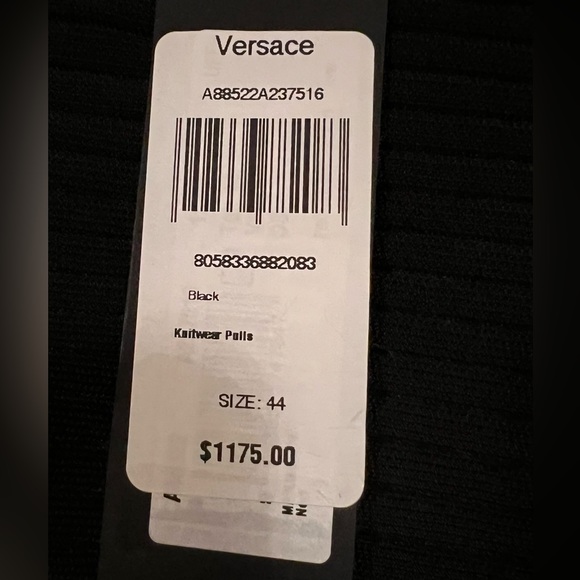 Versace Ribbed Knit Top - Picture 4 of 7